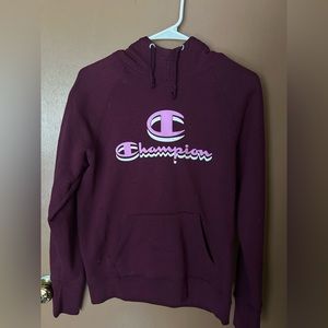 Maroon champion hoodie